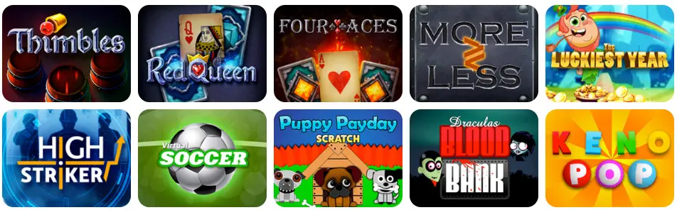 Jeux en ligne Avantgarde Casino
